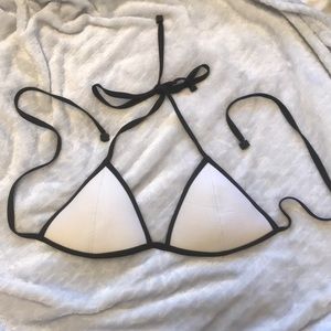 Triangl Swimwear White Top